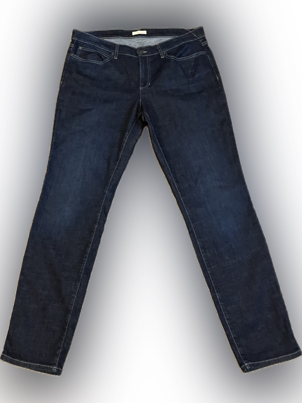 Eileen Fisher Organic Cotton Slim Jeans size 14